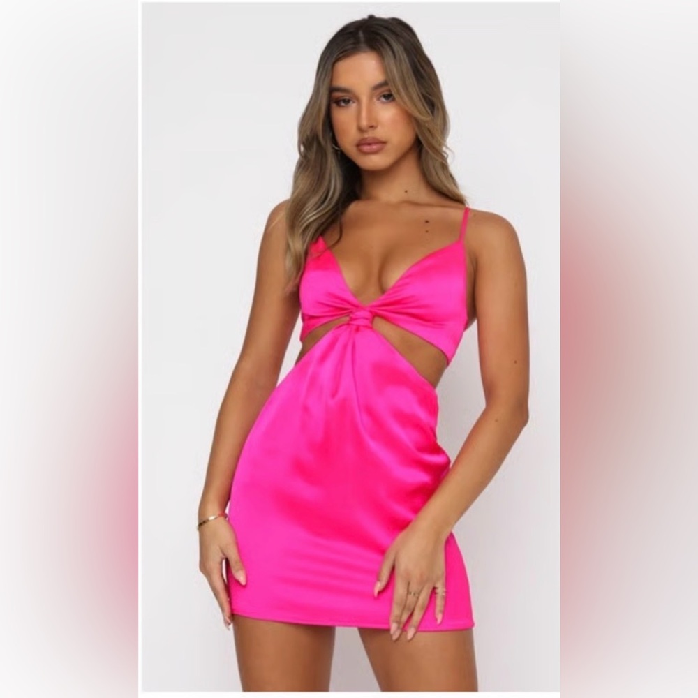 White Fox Boutique Let’s Run Away Mini Dress